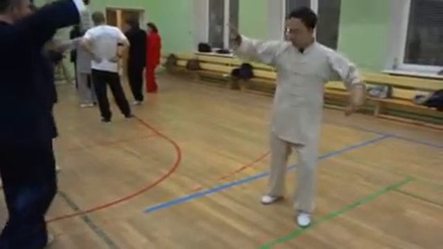 Тайцзи 40 форма Чэнь.Урок 3-й,часть 1-я. смотреть онлайн