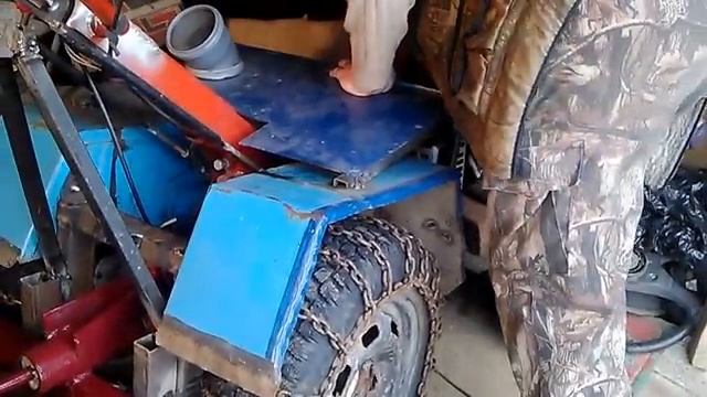 Самодельная картофелекопалка с изюминкой. смотреть онлайн