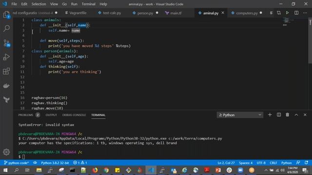 7.Classes and Objects Inheritance 06-Apr-2020 смотреть онлайн