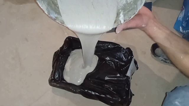 карта мира из обычной шпаклёвки