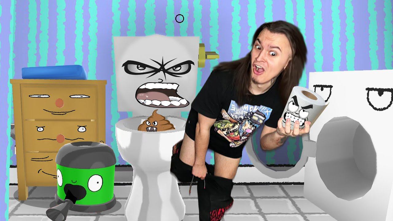 НЕ КАКАЙ В ГОВОРЯЩИЙ ЖИВОЙ УНИТАЗ!! (House Sitter)