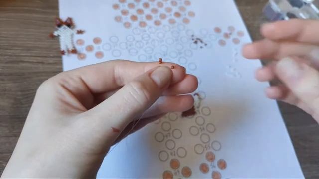 Фигурка котик Лютик из бисера в технике крестик смотреть онлайн