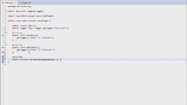 [1.6.2] Bukkit Plugin Dev Tutorial Ep2 - The Hello World Plugin смотреть онлайн