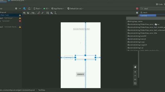 Random Number Generator App Android Application development | part 4 смотреть онлайн