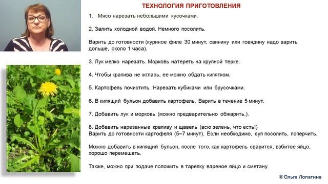 СЕКРЕТЫ ЛЕГКИХ ЗЕЛЕНЫХ СУПОВ