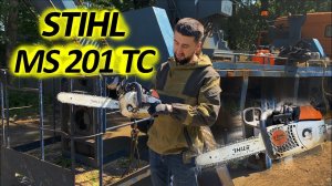 Обзор бензопилы STIHL MS201TS