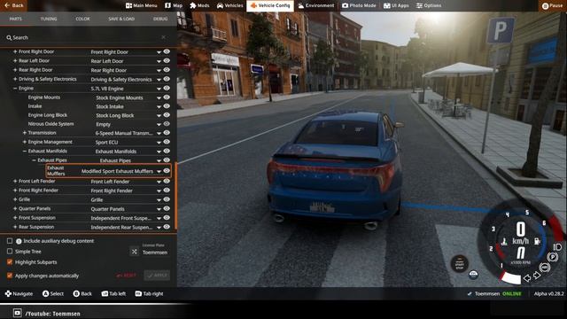 Backfire /Afterfire And Straightpipe Mods Preview