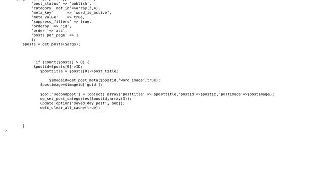 Wordpress: get_posts query results out of order but shows correct in php snippets plugin смотреть онлайн