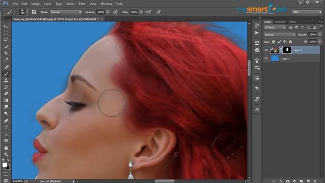 Photoshop Training 28 Color Range and Refine Edge смотреть онлайн