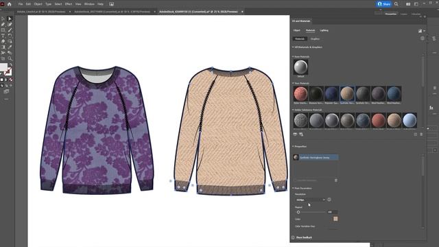 Use Substance 3D materials in Adobe Illustrator смотреть онлайн