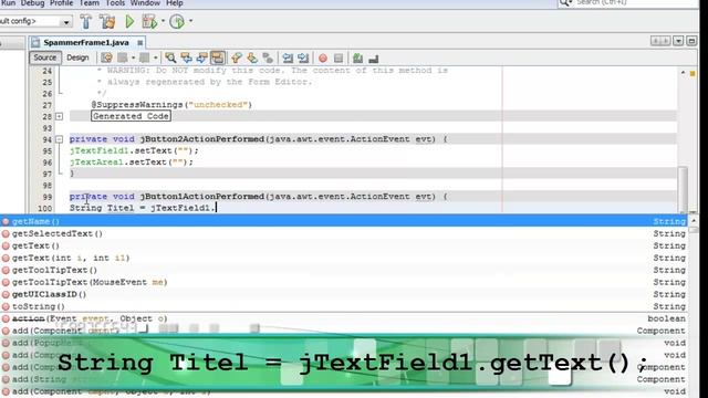 Java Netbean IDE 7.0.1 Spammer смотреть онлайн