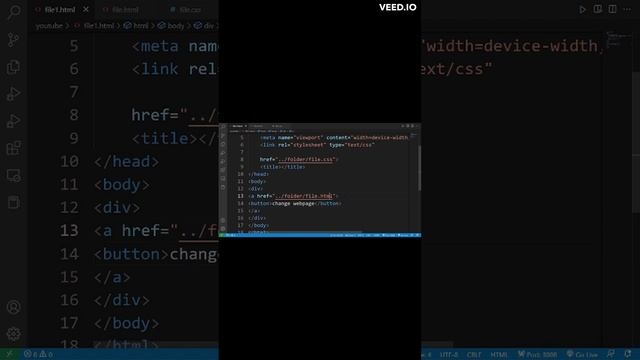 Add Any folder's css & Html file to main Html file смотреть онлайн