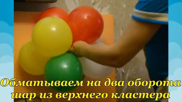 Арка из шаров / Гирлянда из воздушных шаров / Garland of balloons/ Arch of balloons смотреть онлайн