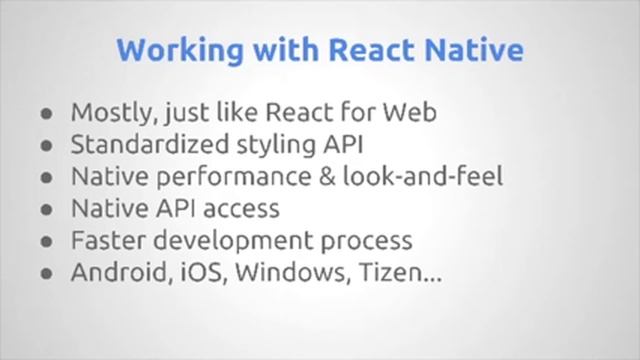 The Impact of React Native - Crater Conf Mobile смотреть онлайн