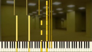 Kane Parson - Backrooms OST - Async Research Institute | IMPOSSIBLE piano arrangement