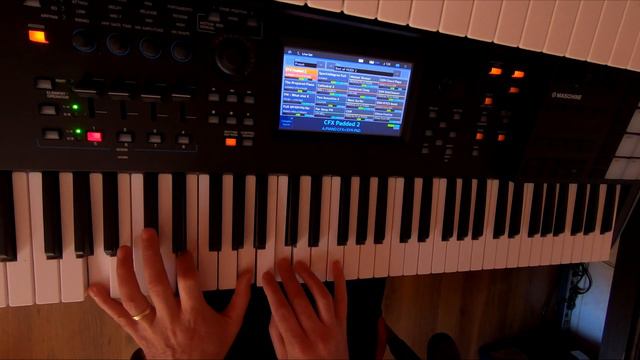 Yamaha MODX - piano and guitar jam смотреть онлайн