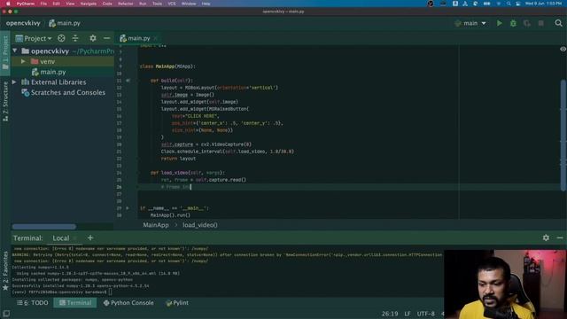 KivyMD + OpenCV - Creating a Real Time Video Viewer with pic capture смотреть онлайн