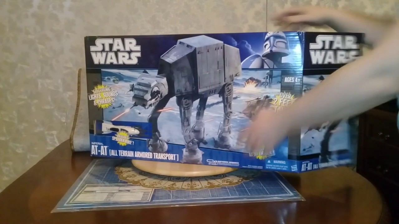 IMPERIAL AT-AT (All Terrain Armored Transport), Star Wars The Vintage Collection, Hasbro смотреть онлайн