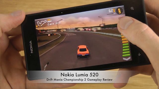 Drift Mania Championship 2 Nokia Lumia 520 Gameplay Review смотреть онлайн