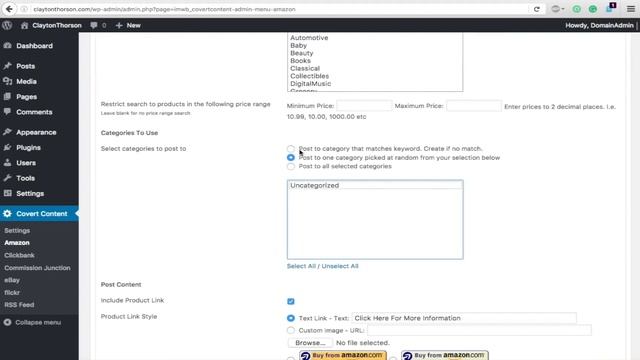Affiliate Store Builder Covert Content WordPress Plugin Review смотреть онлайн