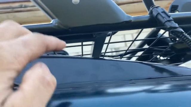 Дополнительный свет на крышу Mitsubishi Pajero 3 смотреть онлайн