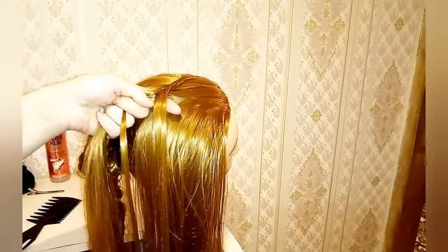 Урок 55. Прическа на торжество из трёх кос " Рыбок" Красиво,элегантно и просто. смотреть онлайн