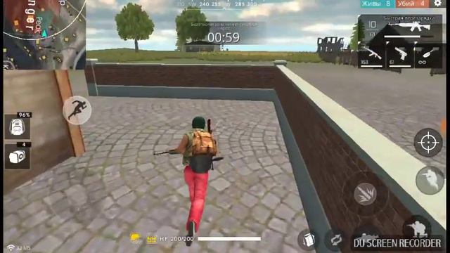Мое первое прохождение игры Free Fire Battlegrounds !! Читайте описание смотреть онлайн