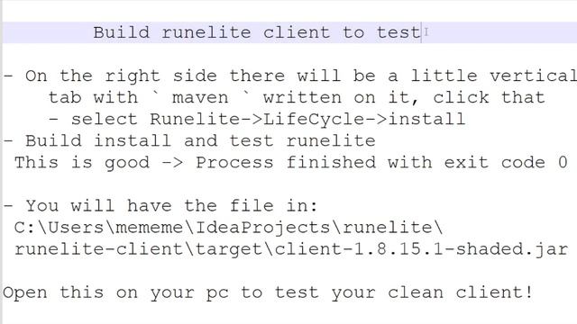 How to create plugin for RuneLite 2022 and compile RuneLite client Devloper смотреть онлайн