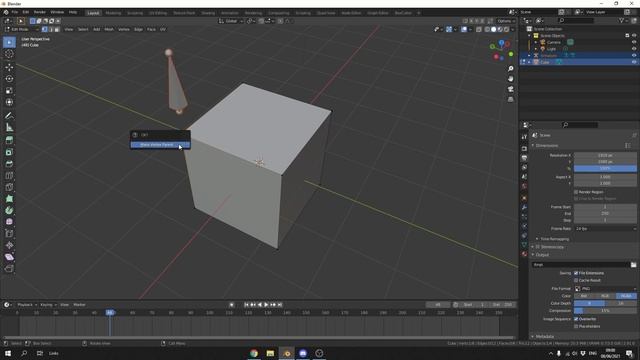 Blender Tutorial Make Vertex Parent смотреть онлайн