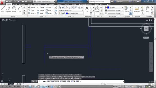 AutoCAD 2013 Tutorial | Simple CAD Techniques Part 2 | InfiniteSKills смотреть онлайн