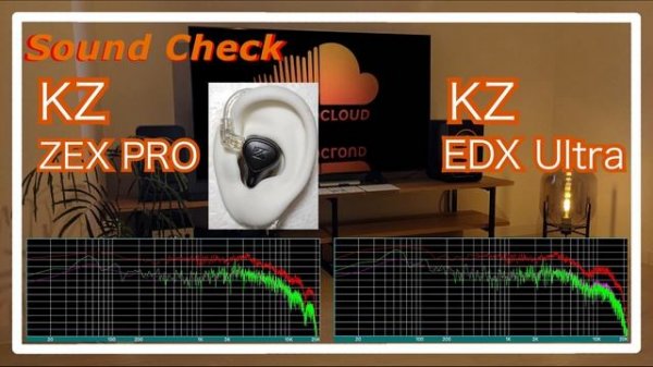 KZ ZEX Pro vs KZ EDX Ultra　[ IEMs Chinese In-Ear headphones Sound Comparison 中華イヤホン音比較]