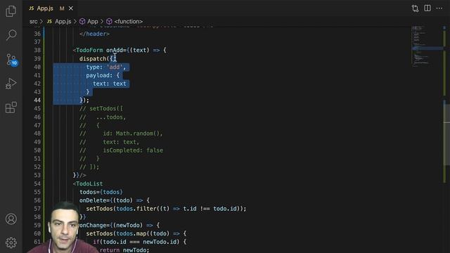 ReactJS - useReducer смотреть онлайн