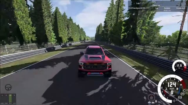 Naton T-Rex VS Ford Raptor Lap Time смотреть онлайн