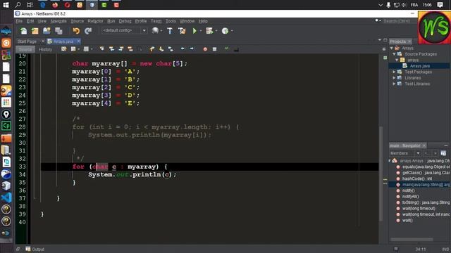 الدرس 29 من كورس الجافا foreach Loop in Arrays in java Lesson 29 смотреть онлайн