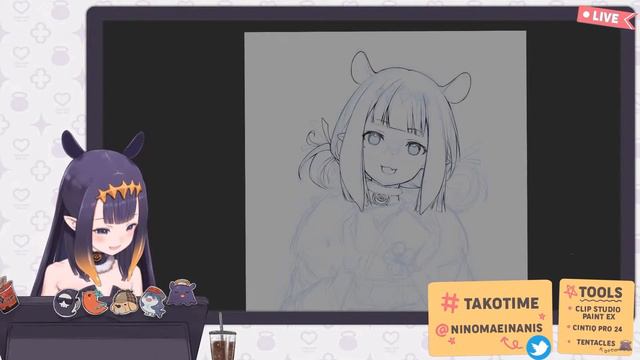 古神開口說韓文，古神＝이나는＝Ina＝여신＝女神＝요정＝仙女【HololiveEN／Ninomae Ina’nis／中文字幕】 смотреть онлайн