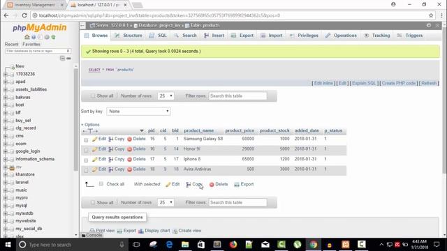 Inventory Management System | Invoice Stock | PHP, Mysqli, Ajax, Bootstrap | Part 31 смотреть онлайн