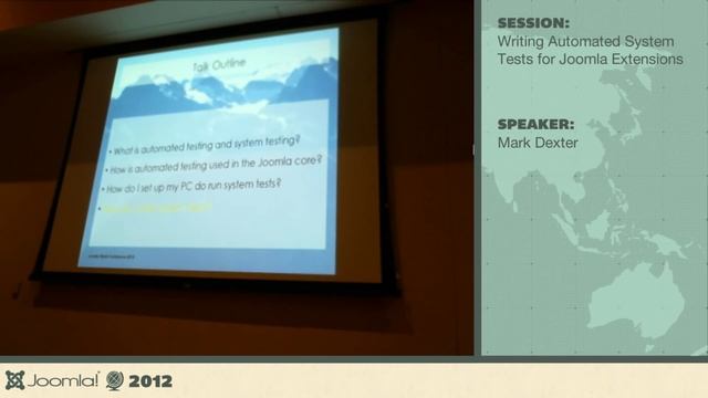Writing Automated System Tests for Joomla Extensions - Mark Dexter смотреть онлайн