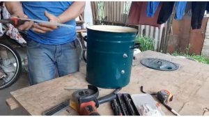 #112 #коптилка Как сделать коптилку из старой кастрюли.2021