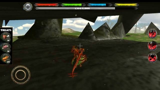 World of Dragons: Dragon Simulator (симулятор дракона) Gameplay. Android games. смотреть онлайн