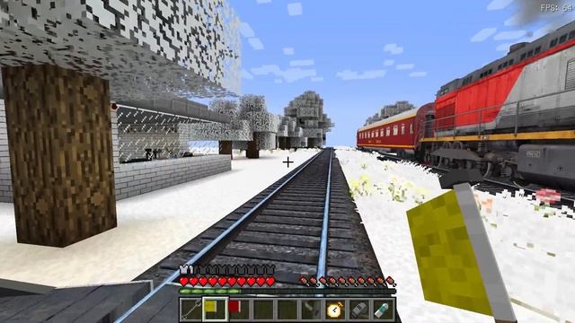 РАБОТАЮ ДЕЖУРНЫМ ПО ЖД ПЕРЕЕЗДУ В Minecraft Часть 7 смотреть онлайн