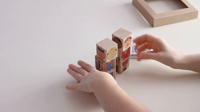 Деревянные развивающие кубики от Краснокамская игрушка 