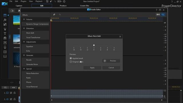 CyberLink PowerDirector 18 Tutorial - Audio Editor - Class 17 смотреть онлайн