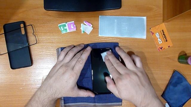 Замена защитного стекла телефона САМСУНГ А50