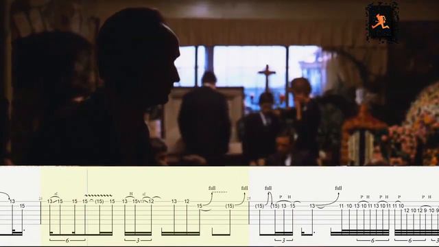 Slash - The Godfather Theme - Guitar backing track + tabs смотреть онлайн