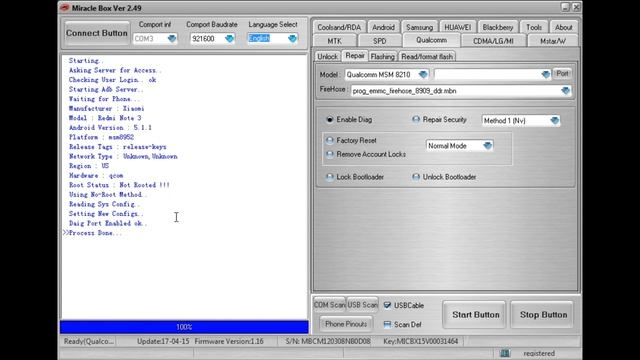 How To Repair Qualcomm Cpu Imei With Miracle Box And Key смотреть онлайн