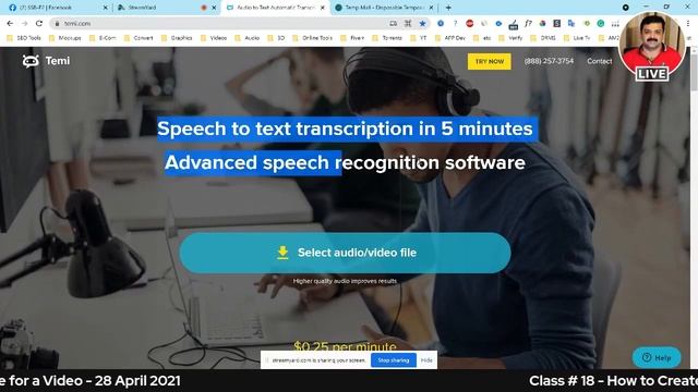Class #18 - Part 01 - How to Create SRT File and Subtitle for a Video - 2021 смотреть онлайн