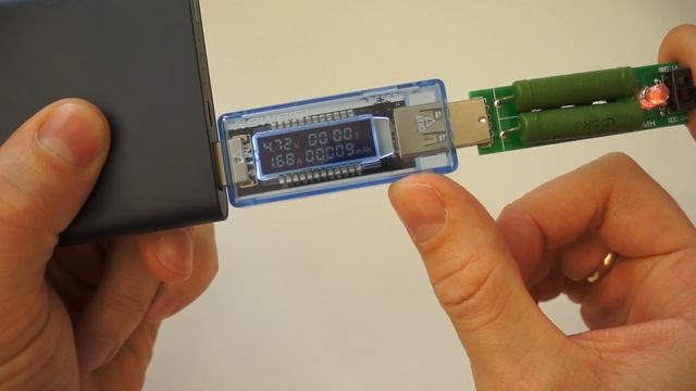 Измеряем ёмкость Xiaomi Mi Power Bank.