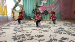 Танец в детском саду «Топни ножка моя», средняя группа