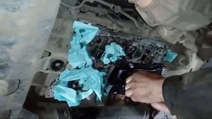 Lexus LX570, замена масла в АКПП.