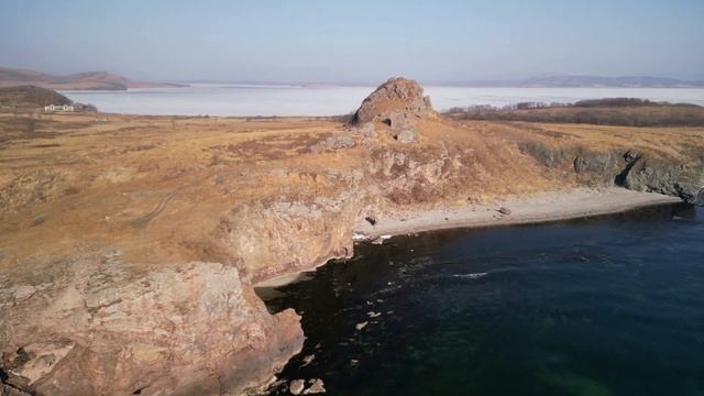 Полуостров Краббе в Приморском крае | Март 2023 | 4K смотреть онлайн